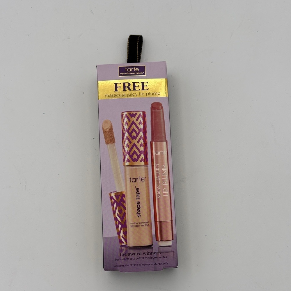 tarte Fair-Light Neutral Concealer & Blushed Pink Lip Plump Duo